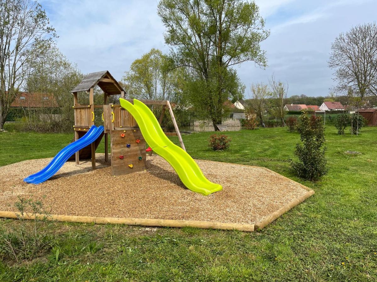 Вілла Domaine Des Galinaces Roulotte La Roussette 2-4P Marigny-les-Reullee Екстер'єр фото