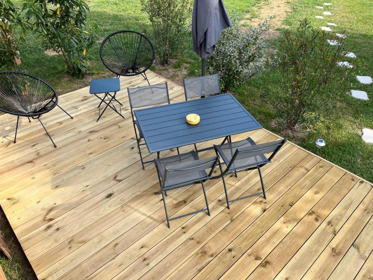Вілла Domaine Des Galinaces Roulotte La Roussette 2-4P Marigny-les-Reullee Екстер'єр фото